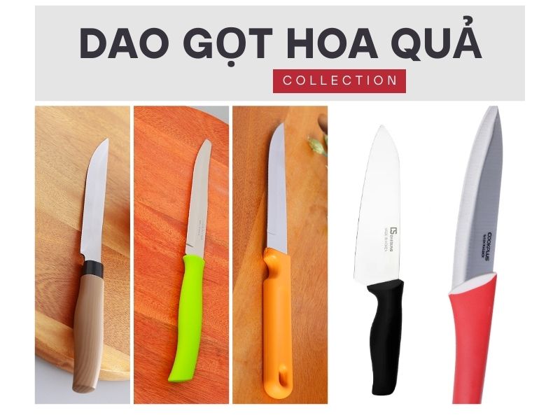 Dao gọt trái cây phổ biến