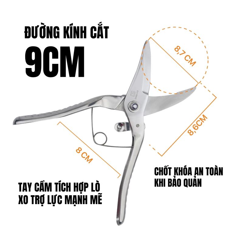 Đặc điểm kéo Daesung VKS-002