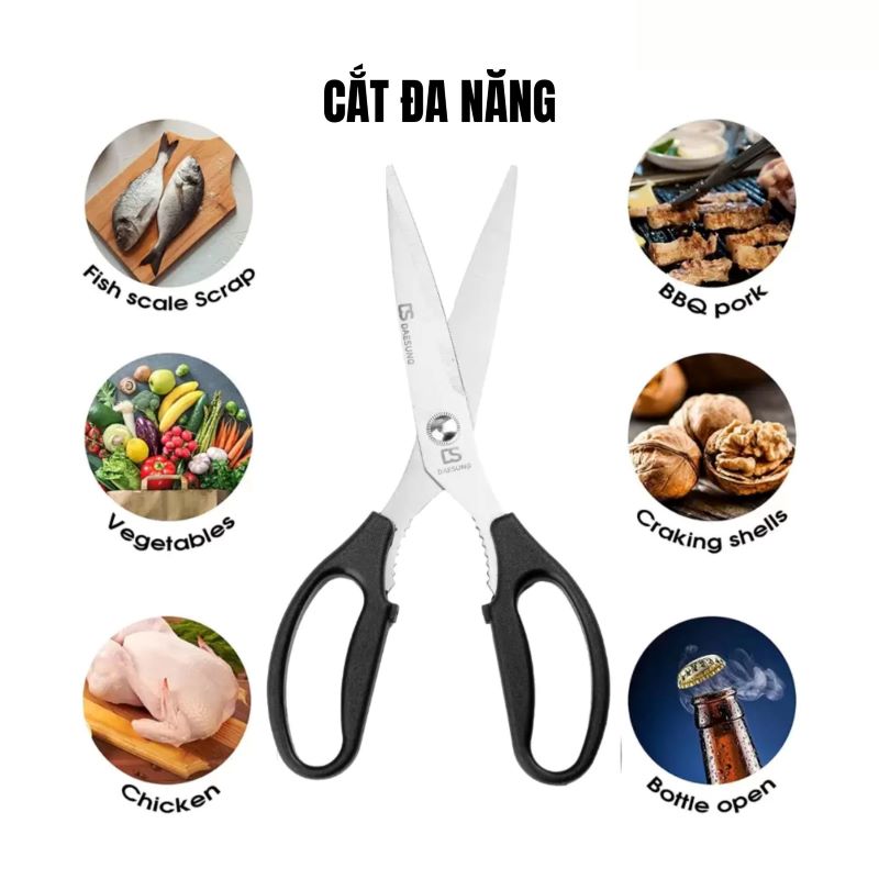 Kéo bếp VKS-003 đa năng
