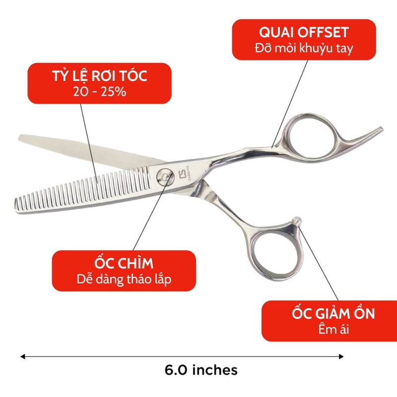 Ưu điểm kéo tỉa DHT-323