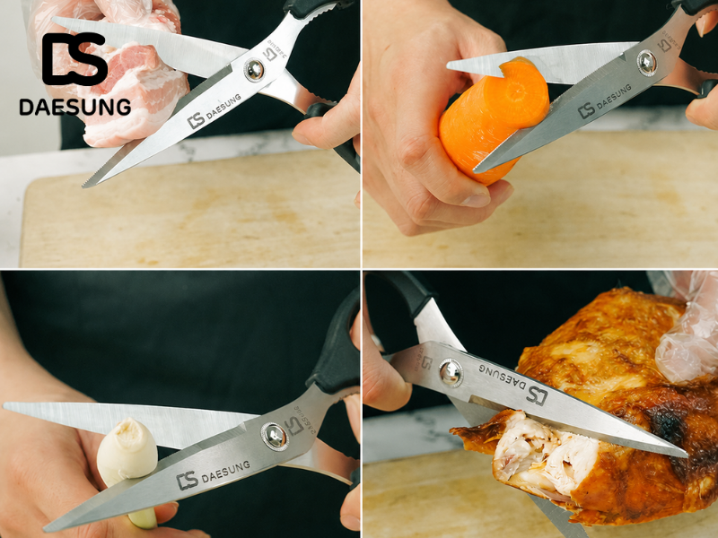 Độ an toàn của kéo bếp quan trọng không kém độ sắc 1