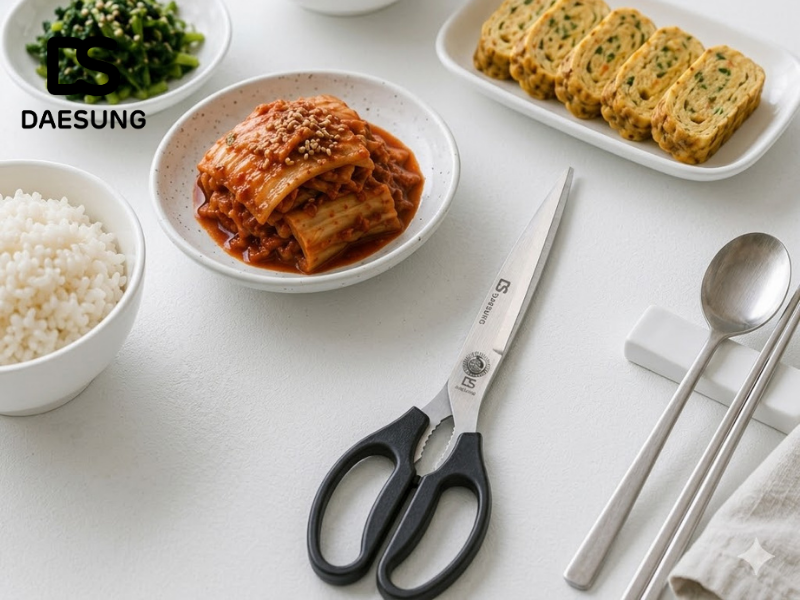 Độ an toàn của kéo bếp quan trọng không kém độ sắc 2